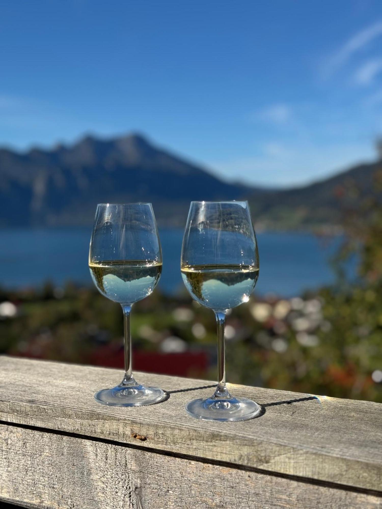 Attersee-Chalet Angermann Familie Spalt Щайнбах ам Атерзее Екстериор снимка